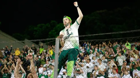RS – CAXIAS DO SUL – 02/11/2025 – BRASILEIRO A 2025, JUVENTUDE X PALMEIRAS – Torcida do Palmeiras durante partida contra Juventude no estadio Alfredo Jaconi pelo campeonato Brasileiro A 2025. Foto: Luiz Erbes/AGIF