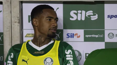 SP – SAO PAULO – 01/10/2025 – BRASILEIRO A 2025, PALMEIRAS X VASCO – Allan Elias jogador do Palmeiras durante partida contra o Vasco no estadio Arena Allianz Parque pelo campeonato Brasileiro A 2025. Foto: Anderson Romao/AGIF