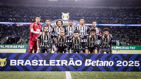 Time titular do Peixe contra o Palestra