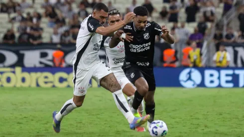 CE – FORTALEZA – 16/07/2025 – BRASILEIRO A 2025, CEARA X CORINTHIANS -Fernandinho jogador do Ceara durante partida contra o Corinthians no estadio Arena Castelao pelo campeonato Brasileiro A 2025. Foto: Lucas Emanuel/AGIF