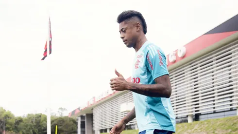 Bruno Henrique – Luiz Araujo – Foto:Adriano Fontes/Flamengo