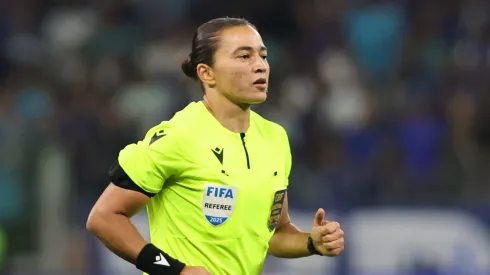 Edina Alves em partida do Campeonato Brasileiro