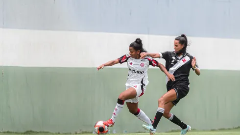 Vasco e Flamengo empataram no primeiro jogo da semifinal – Foto: Paula Reis/Flamengo