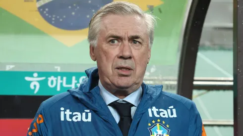 Carlo Ancelotti, técnico da Seleção Brasileira. (Photo by Chung Sung-Jun/Getty Images)