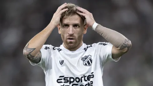 Pedro Henrique durante partida do Vovô contra o Botafogo