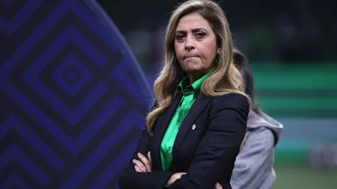 SP – SAO PAULO – 06/11/2025 – BRASILEIRO A 2025, PALMEIRAS X SANTOS – leila pereira presidente do Palmeiras durante partida contra o Santos no estadio Arena Allianz Parque pelo campeonato Brasileiro A 2025. Foto: Ettore Chiereguini/AGIF