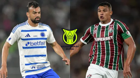 Fabrício Bruno do Cruzeiro e Thiago Silva do Fluminense – Fotos: Thiago Ribeiro/AGIF e Jorge Rodrigues/AGIF