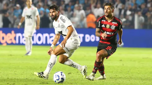Flamengo x Santos se enfrentam pelo Campeonato Brasileiro A 2025. Foto: Mauricio De Souza/AGIF
