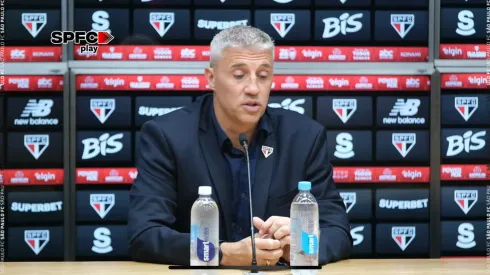 Crespo no São Paulo – Foto: Reprodução/SPFC Play