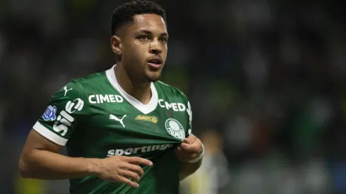 Vitor Roque pode fazer a diferença em Mirassol x Palmeiras – Foto: Anderson Romão/AGIF