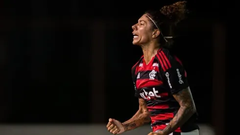 Atacante do Flamengo, Cristiane. Foto: Paula Reis/Flamengo