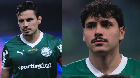 Raphael Veiga e Maurício disputam a titularidade no Palmeiras – Fotos: Ettore Chiereguini/AGIF