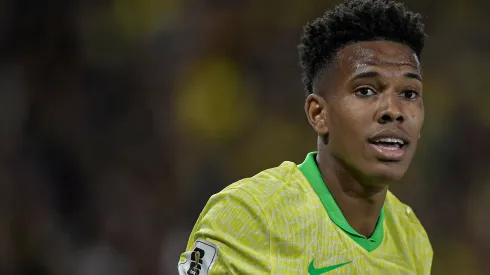 Estêvão é um dos destaques da 'Era Ancelotti' na Seleção Brasileira – Foto: Thiago Ribeiro/AGIF