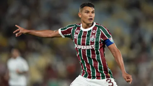 Thiago Silva é peça-chave na defesa do Fluminense. Foto: Jorge Rodrigues/AGIF