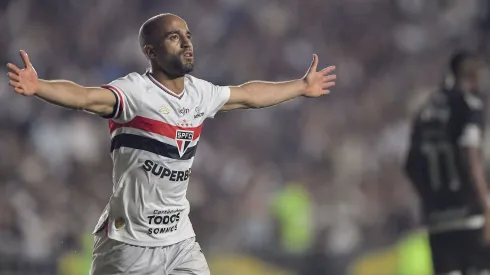 Após série de lesões, Lucas Moura retoma ritmo e mira reta final positiva pelo São Paulo — Foto Thiago RibeiroAGIF