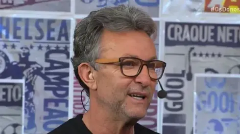 Neto revela paixão pelo Grêmio e provoca Internacional com possível rebaixamento – Foto: Reprodução/Band