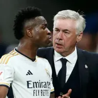 Ancelotti revela conversa com Vini Jr. sobre vida pessoal do atacante antes de jogo da Seleção Brasileira