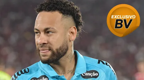 RJ – RIO DE JANEIRO – 09/11/2025 – BRASILEIRO A 2025, FLAMENGO X SANTOS – Neymar jogador do Santos durante partida contra o Flamengo no estadio Maracana pelo campeonato Brasileiro A 2025. Foto: Thiago Ribeiro/AGIF