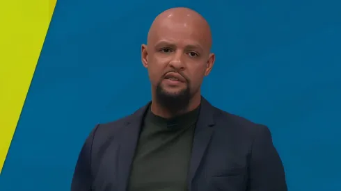 Felipe Melo opinou sobre o centroavante do Palmeiras.
