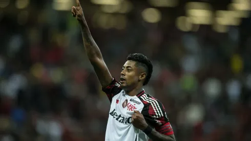 PE – SAO LOURENCO DA MATA – 15/11/2025 – BRASILEIRO A 2025, SPORT X FLAMENGO – Bruno Henrique jogador do Flamengo comemora seu gol durante a partida contra o Sport na Arena de Pernambuco, pelo Campeonato Brasileiro A 2025. Foto: Marlon Costa/AGIF