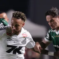 Defesa do Palmeiras funciona durante quase todo o clássico, mas falha no fim e vê Santos vencer