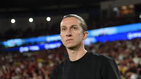 Filipe Luis técnico do Flamengo – Foto: Thiago Ribeiro/AGIF