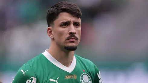 Piquerez em campo pelo Palmeiras. Foto: Ettore Chiereguini/AGIF