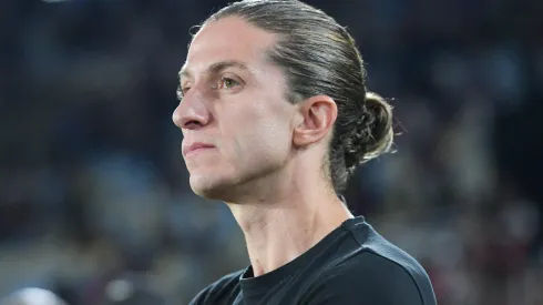 Filipe Luís tem lista com 8 pendurados no Flamengo – Foto: Thiago Ribeiro/AGIF