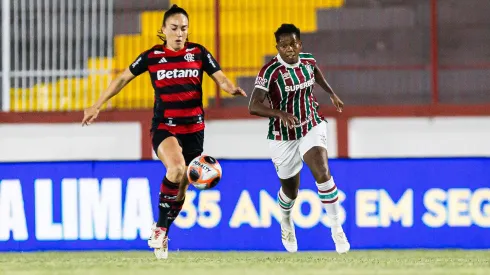 Fluminense e Flamengo na final do Carioca Feminino – Foto: Marina Garcia/Fluminense