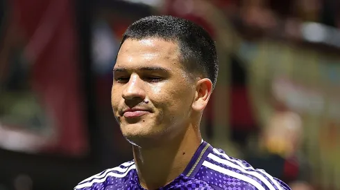 Cesar Araújo, volante do Orlando City em partida pelo campeonato dos Estados Unidos (Foto: Kevin C. Cox/Getty Images)