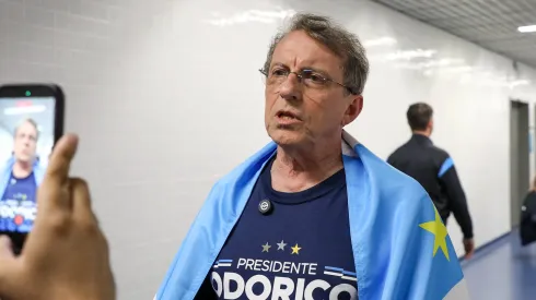 Odorico Roman, novo presidente do Grêmio após ser eleito (Foto: Angelo Pieretti / Grêmio)