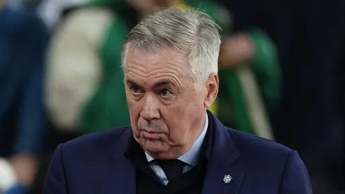 Ancelotti explicou o momento que aconteceu no amistoso. Photo by Harry Murphy/Getty Images