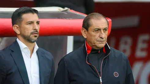 Ramon Díaz, entrenador del Internacional en un partido por el campeonato brasileño (Foto: Ricardo Duarte/Internacional)