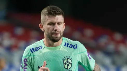 Caio Henrique jogador do Seleção Brasileira durante treino no estadio Mangueirao.