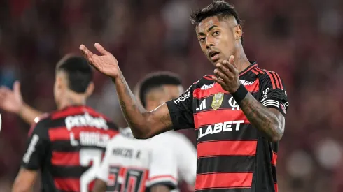 Bruno Henrique supera fase complicada no Flamengo e dá a volta por cima no ataque — Foto Thiago RibeiroAGIF