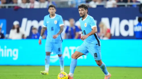 Arrascaeta jogando pelo Uruguai – Foto: Rich Storry/Getty Images