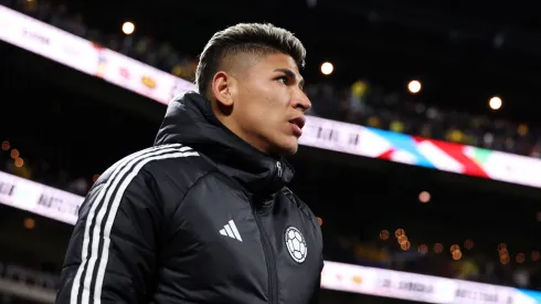 Carrascal durante amistoso desta terça-feira (18)