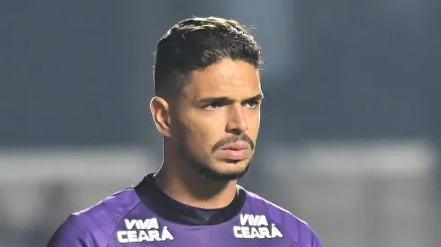 Bruno Ferreira durante partida contra o SPFC, no Morumbis.