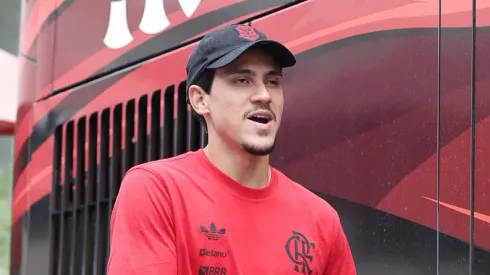 Pedro ainda pode jogar a final da Libertadores – Fotos: Gilvan de Souza/Flamengo