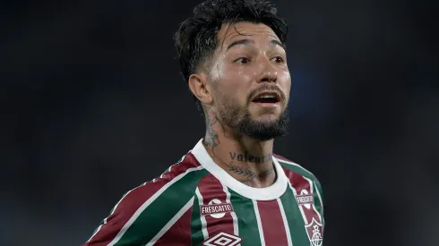 Acosta abrió el marcador para Fluminense en el clásico. Foto: Thiago Ribeiro/AGIF
