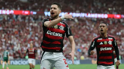 Flamengo tiene posibilidades de ganar el título en el Campeonato Brasileño – (Foto de Wagner Meier/Getty Images)