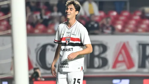 SP – SAO PAULO – 29/09/2025 – BRASILEIRO A 2025, SAO PAULO X CEARA – Rodriguinho jogador do Sao Paulo durante partida contra o Ceara no estadio Morumbi pelo campeonato Brasileiro A 2025. Foto: Jota Erre/AGIF