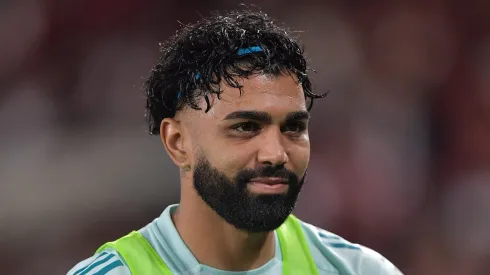 Gabigol durante partida do Cruzeiro no Maracanã.