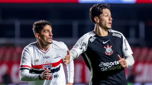 Corinthians e São Paulo se enfrentam pelo Brasileirão. Foto: Marcello Zambrana/AGIF