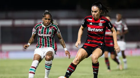 Flamengo e Fluminense disputam título carioca feminino – Foto: Marina Garcia/Fluminense