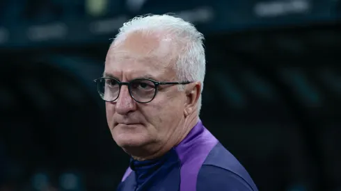 Dorival Júnior durante partida entre Coringão x Tricolor
