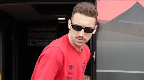 Léo Ortiz não deve retornar ao elenco do Flamengo diante do Red Bull Bragantino – FOTOS: GILVAN DE SOUZA/FLAMENGO