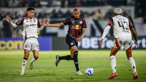 Flamengo venceu por 2 a 1 o jogo do primeiro turno. Foto: Ari Ferreira/Red Bull Bragantino
