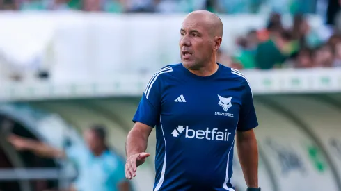 Leonardo Jardim é o técnico do Cruzeiro. Foto: Luiz Erbes/AGIF
