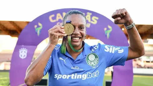 Rosana Augusto é campeã com as Palestrinas. Foto: Rebeca Reis/Staff Images Woman/CBF